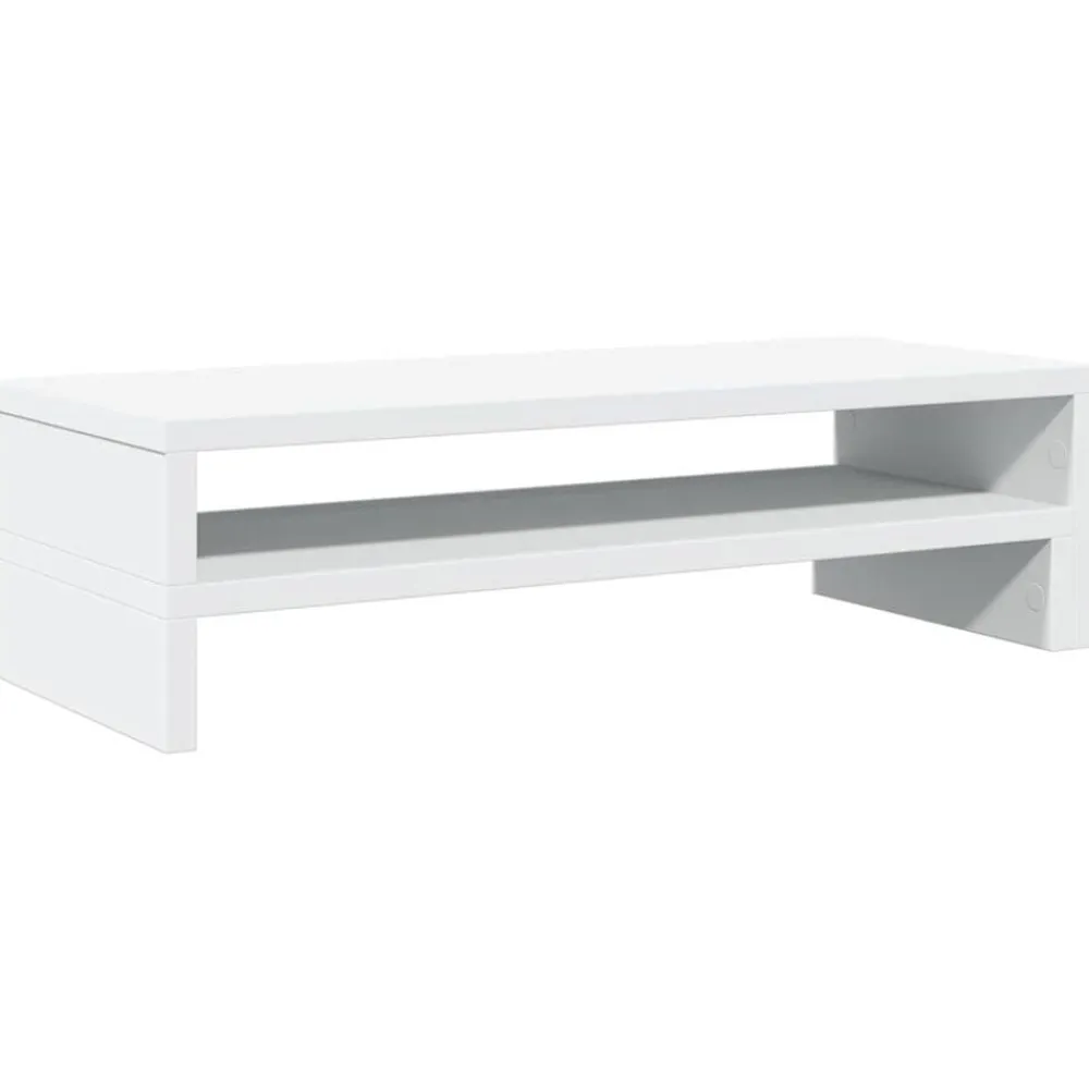 vidaXL Electrónica-Soporte de pantalla madera de ingeniería 54x22x15 cm