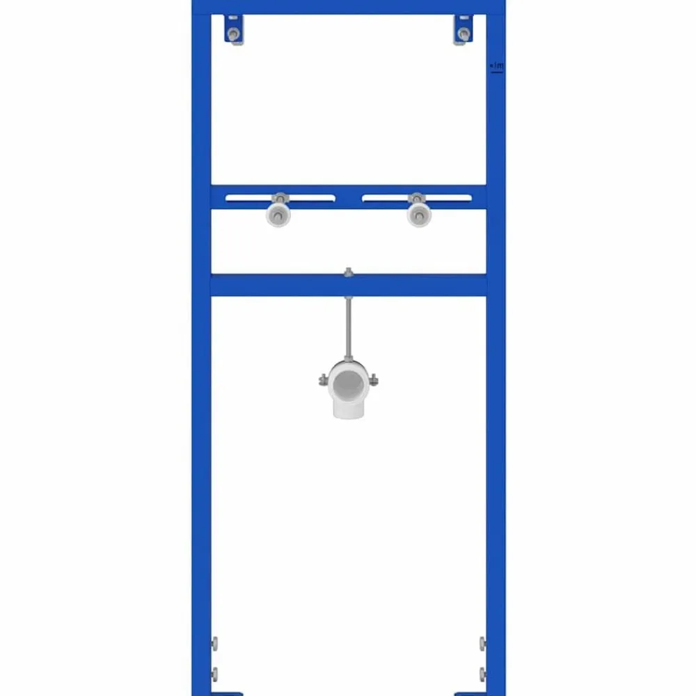 vidaXL Soporte de pared de baño Manual Azul 50 x 3 x 112 cm Clearance