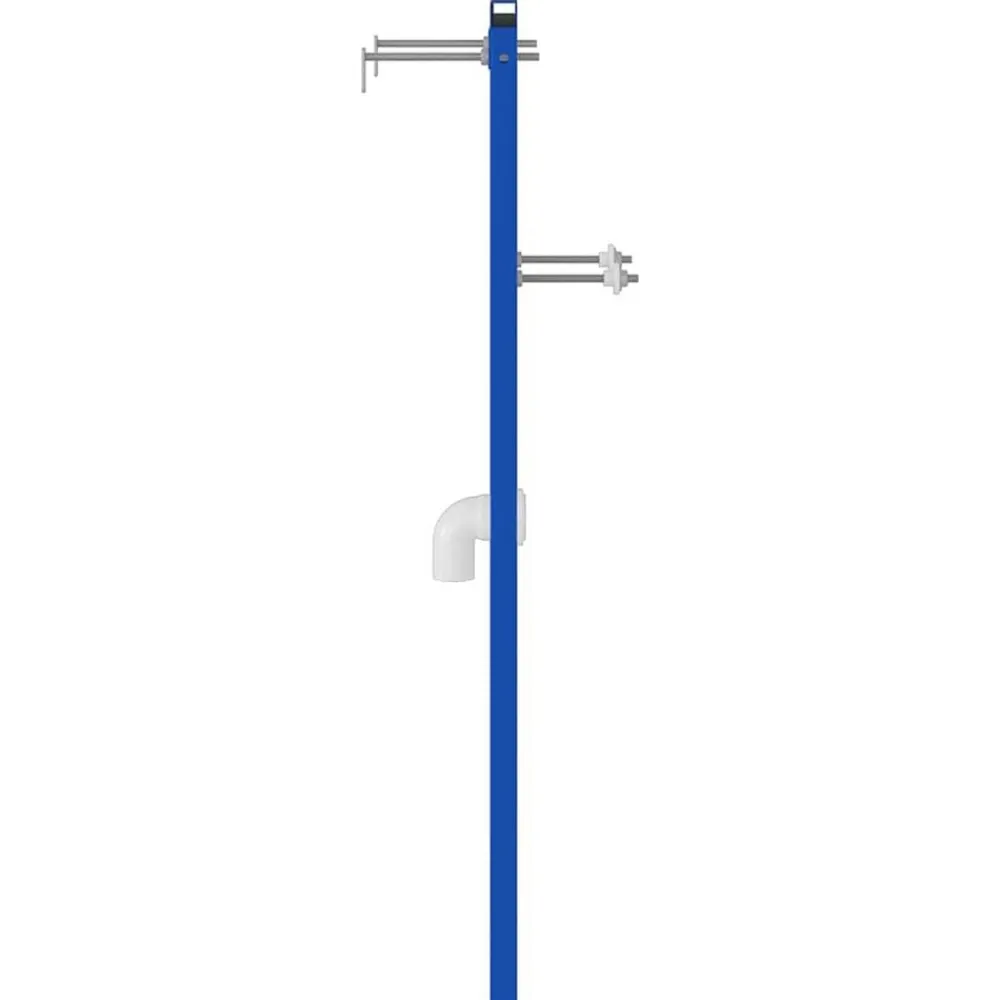 vidaXL Soporte de pared de baño Manual Azul 50 x 3 x 112 cm Clearance
