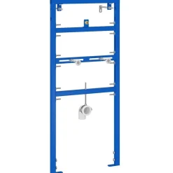 vidaXL Soporte de pared de baño Manual Azul 50 x 3 x 112 cm Best