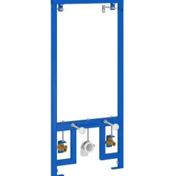 vidaXL Accesorios Para El Baño-Soporte de pared de baño Manual Azul 50 x 3 x 112 cm