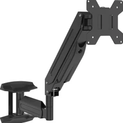 vidaXL Electrónica-Soporte de pared para monitor máximo 27'' resorte de gas 10 kg