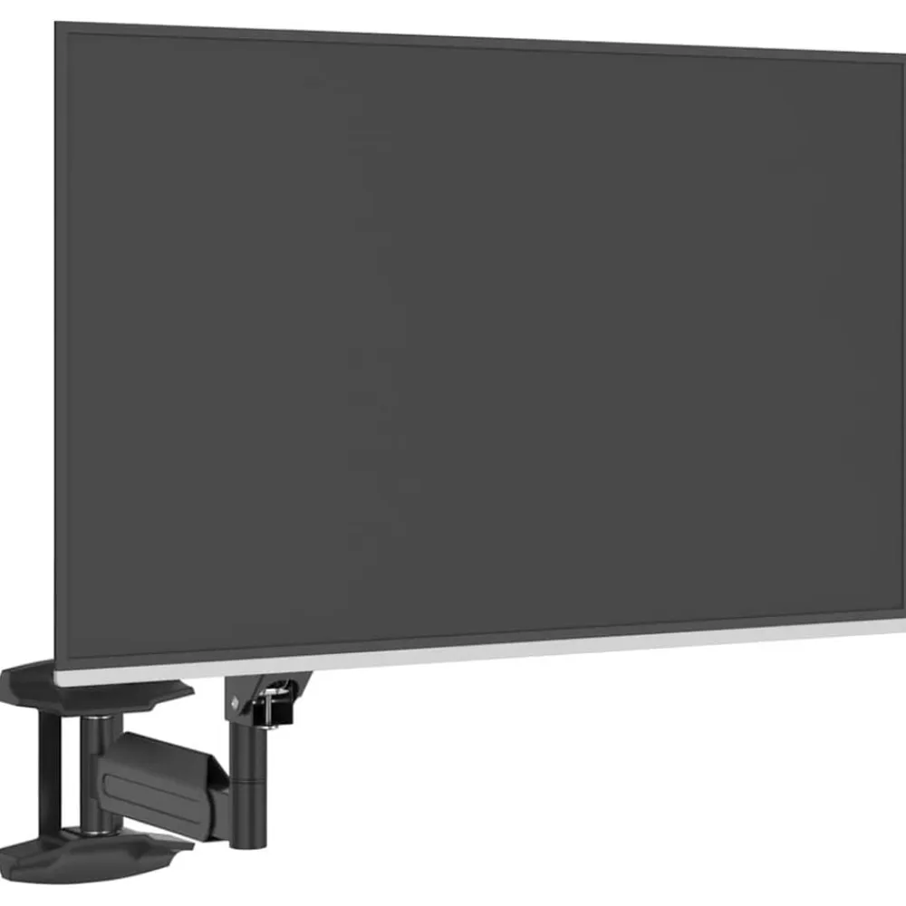 vidaXL Electrónica-Soporte de pared para monitor máximo 27'' resorte de gas 10 kg