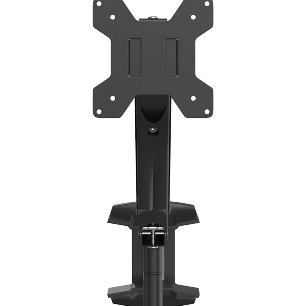 vidaXL Electrónica-Soporte de pared para monitor máximo 27'' resorte de gas 10 kg