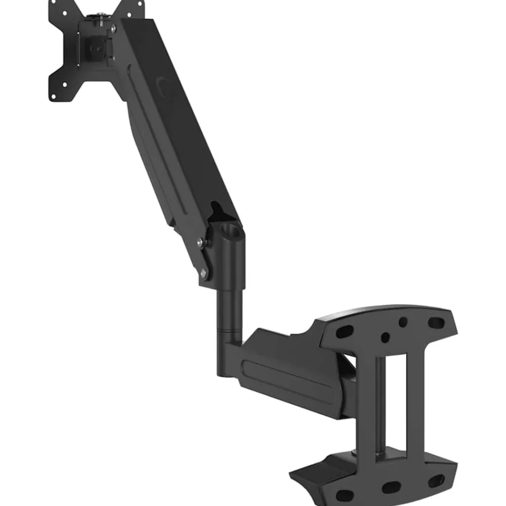vidaXL Electrónica-Soporte de pared para monitor máximo 27'' resorte de gas 10 kg
