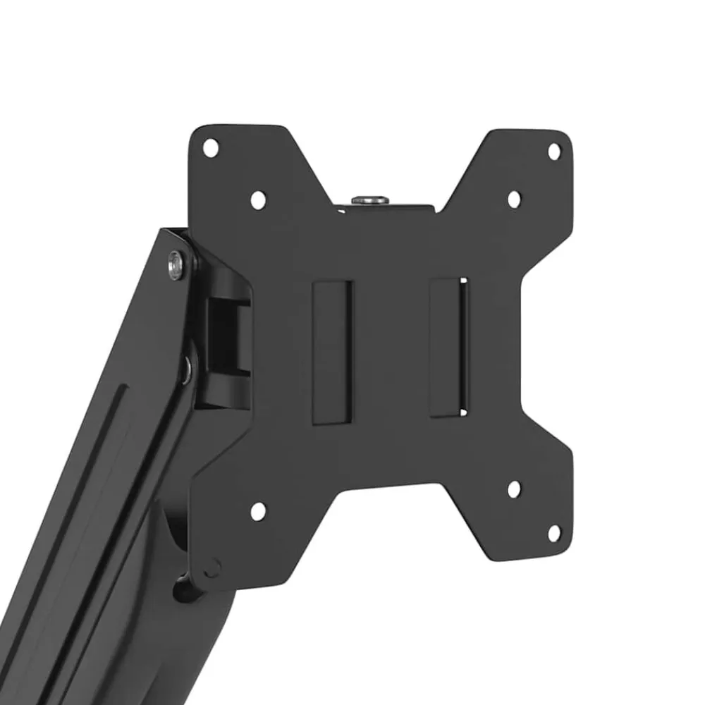 vidaXL Electrónica-Soporte de pared para monitor máximo 27'' resorte de gas 10 kg