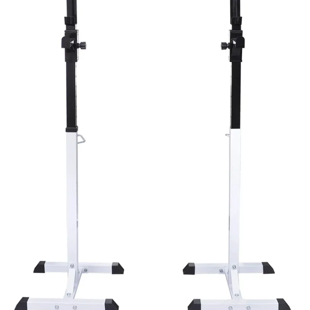 vidaXL Fitness Y Musculación-Soporte de pesas con pesas y mancuernas 60,5 kg