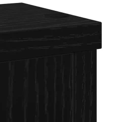 vidaXL Soporte de plantas 2 pcs 10 x 10 x 18 cm Roble negro Best