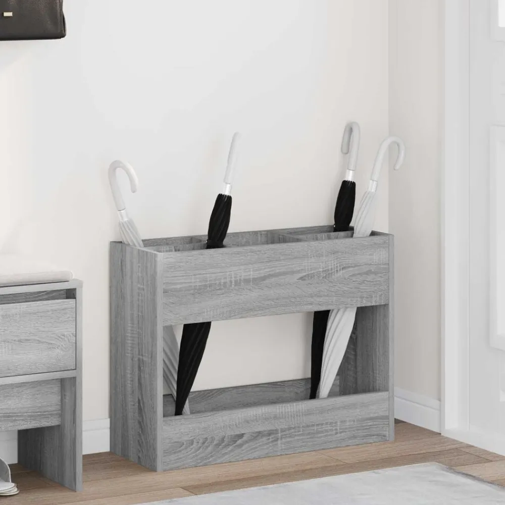 vidaXL Soporte de Sombrilla 65 x 24 x 50 cm Gris sonoma Sale