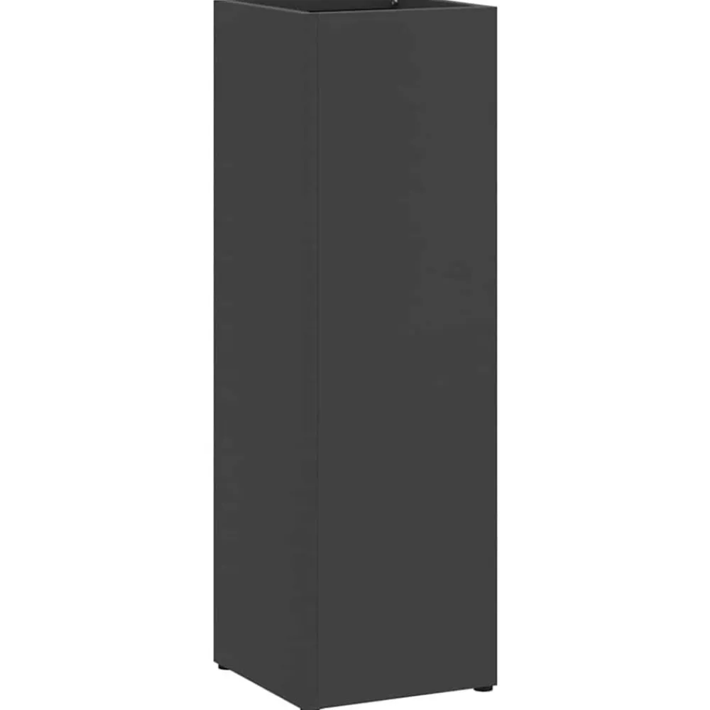 vidaXL Soporte de Sombrilla 15,5 x 15,5 x 49 cm Metal Negro Best