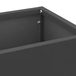 vidaXL Soporte de Sombrilla 15,5 x 15,5 x 49 cm Metal Negro Best