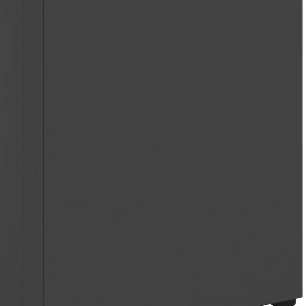 vidaXL Soporte de Sombrilla 15,5 x 15,5 x 49 cm Metal Negro Best
