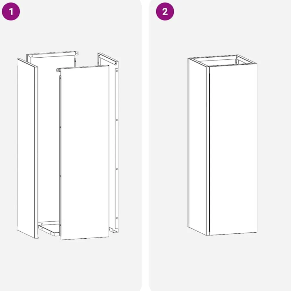 vidaXL Soporte de Sombrilla 15,5 x 15,5 x 49 cm Metal Negro Best