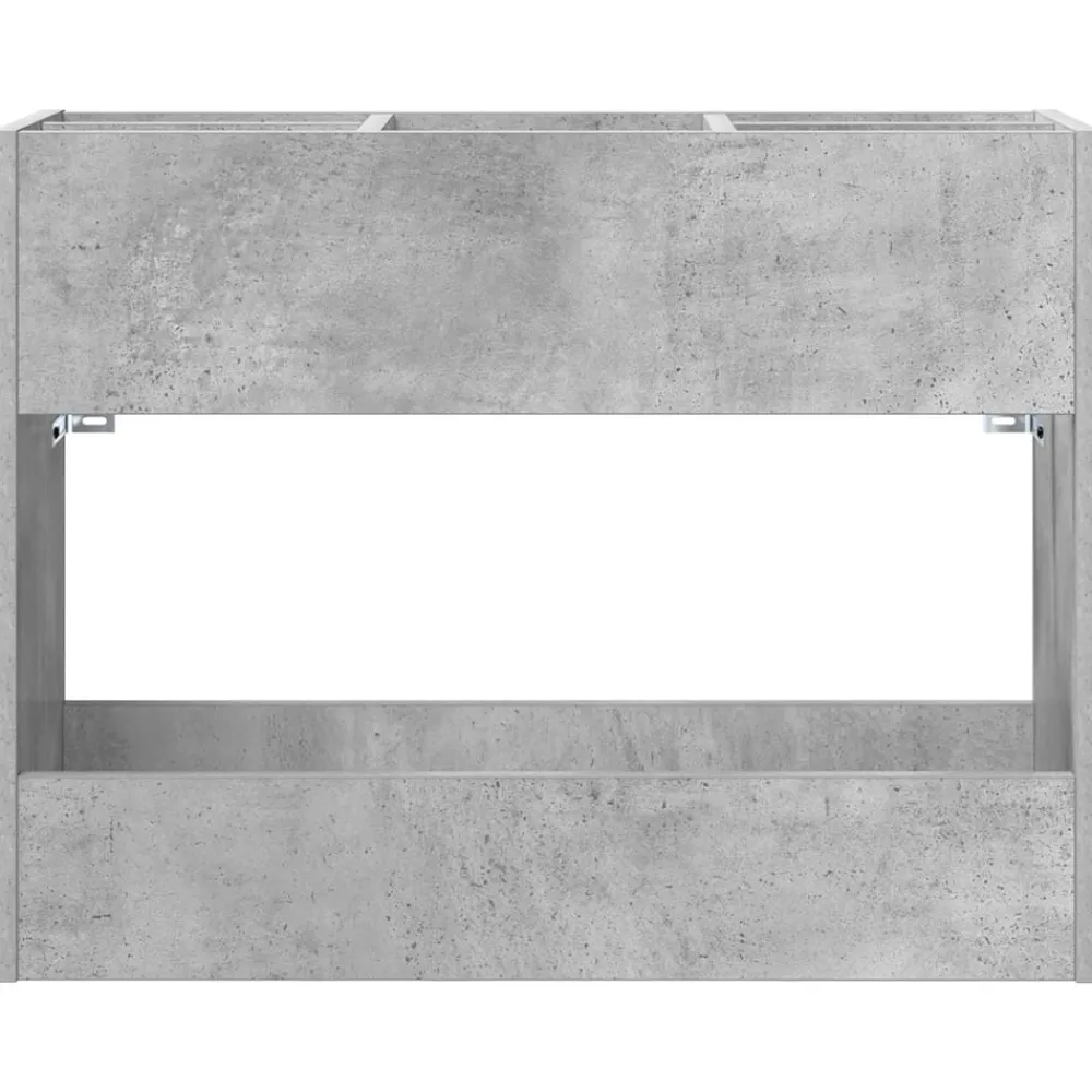 vidaXL Productos Del Hogar-Soporte de Sombrilla Gris Concreto 65 x 24 x 50 cm