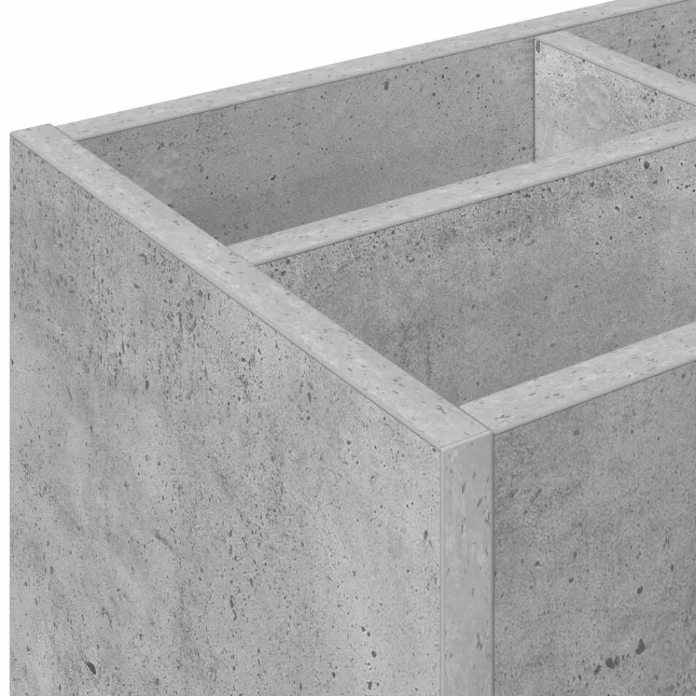 vidaXL Productos Del Hogar-Soporte de Sombrilla Gris Concreto 65 x 24 x 50 cm
