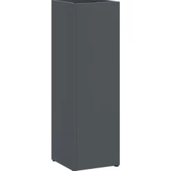 vidaXL Soporte de Sombrilla 15,5 x 15,5 x 49 cm Metal Antracita Outlet