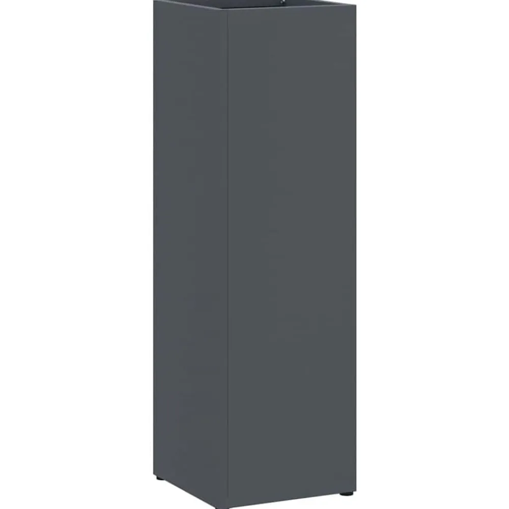vidaXL Soporte de Sombrilla 15,5 x 15,5 x 49 cm Metal Antracita Outlet