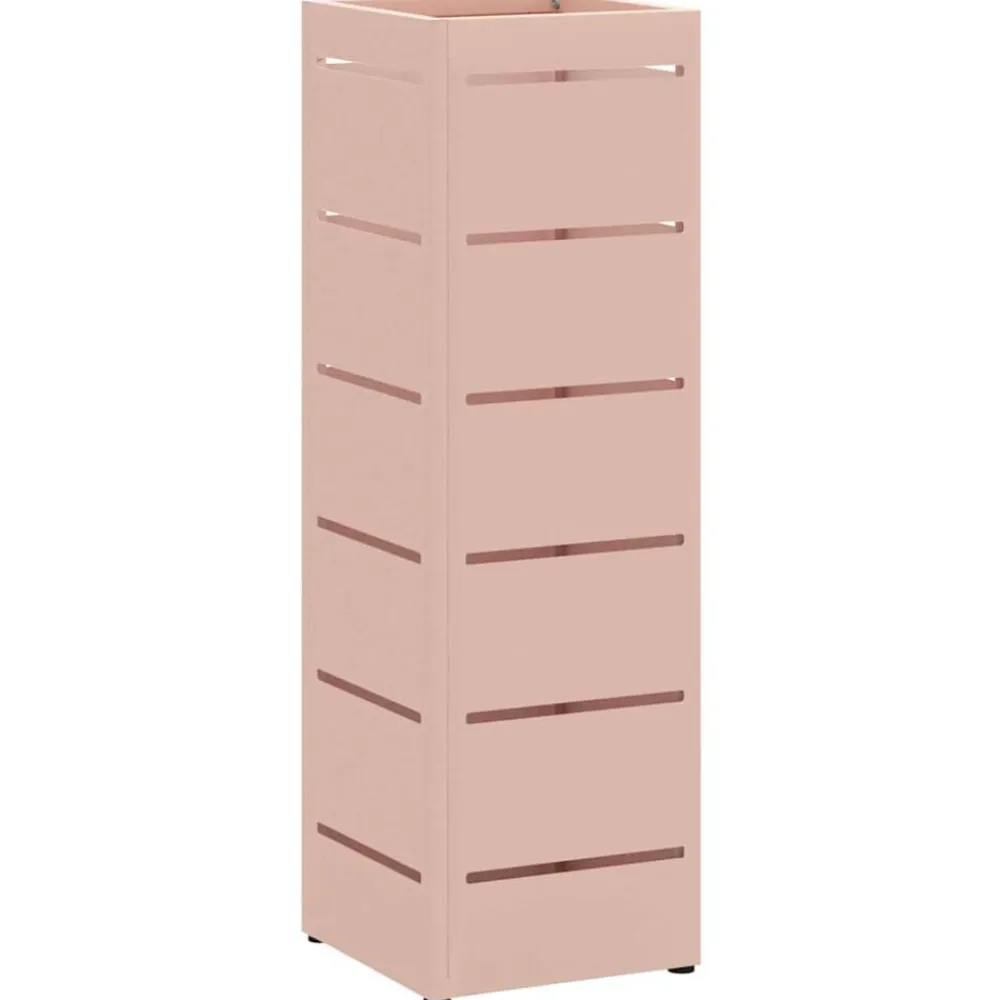 vidaXL Soporte de Sombrilla 15,5 x 15,5 x 49 cm Metal Rosa Online