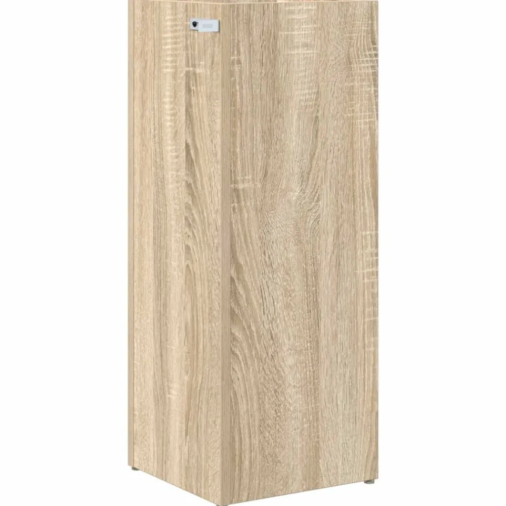 vidaXL Soporte de Sombrilla 25 x 24,5 x 64 cm Roble Sonoma Best