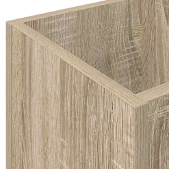 vidaXL Soporte de Sombrilla 25 x 24,5 x 64 cm Roble Sonoma Best