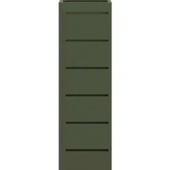 vidaXL Productos Del Hogar-Soporte de Sombrilla Oliva 15,5 x 15,5 x 49 cm Metal