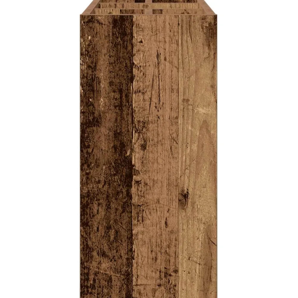 vidaXL Soporte de Sombrilla Madera vieja 65 x 24 x 50 cm Madera envejecida Hot
