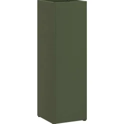 vidaXL Productos Del Hogar-Soporte de Sombrilla Oliva 15,5 x 15,5 x 49 cm Metal
