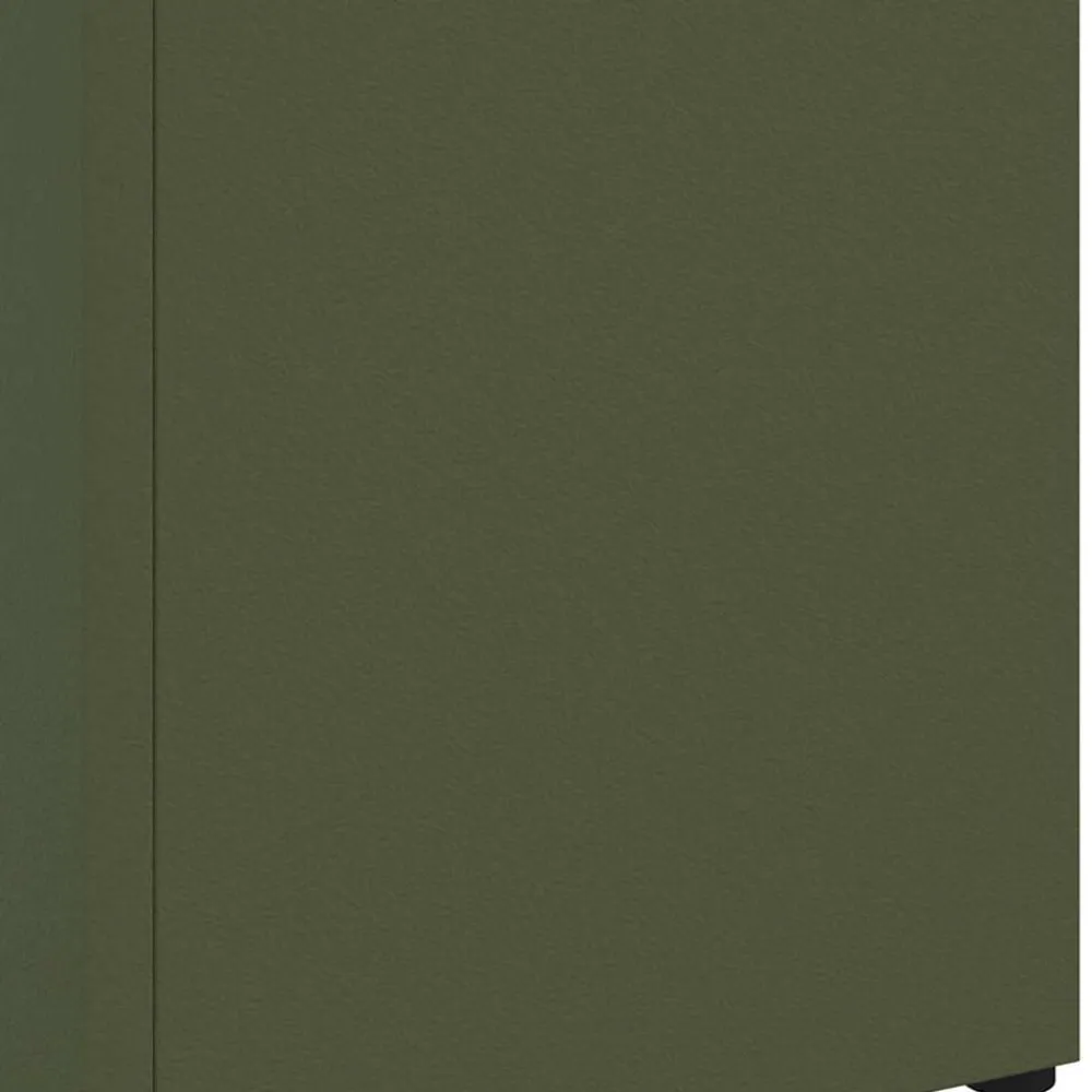 vidaXL Productos Del Hogar-Soporte de Sombrilla Oliva 15,5 x 15,5 x 49 cm Metal