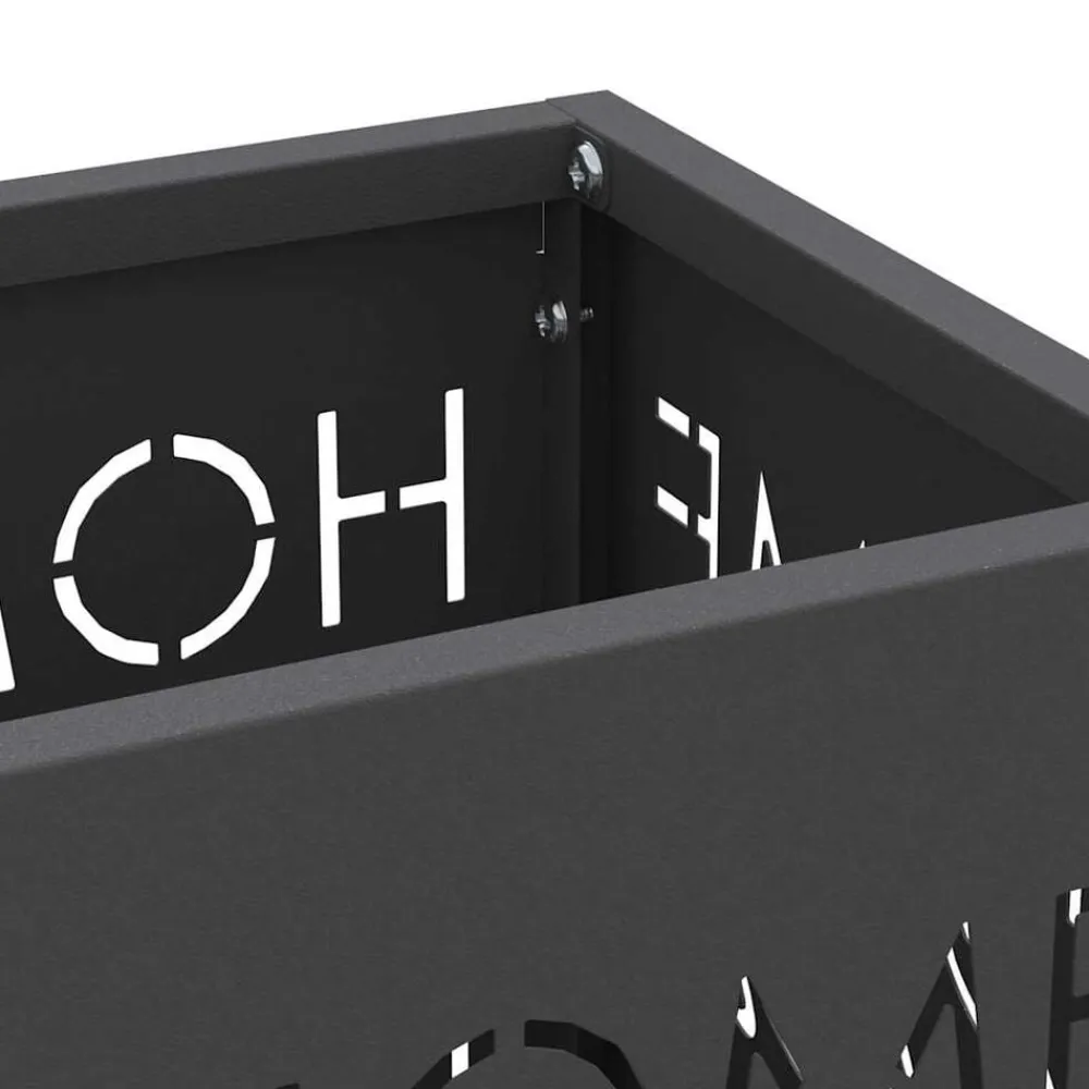 vidaXL Productos Del Hogar-Soporte de Sombrilla 15,5 x 15,5 x 49 cm Metal