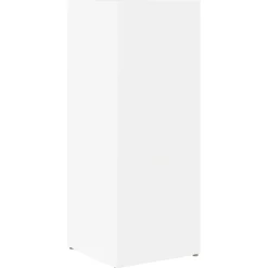 vidaXL Soporte de Sombrilla 25 x 24,5 x 64 cm Madera de ingeniería White