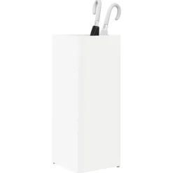 vidaXL Soporte de Sombrilla 25 x 24,5 x 64 cm Madera de ingeniería White