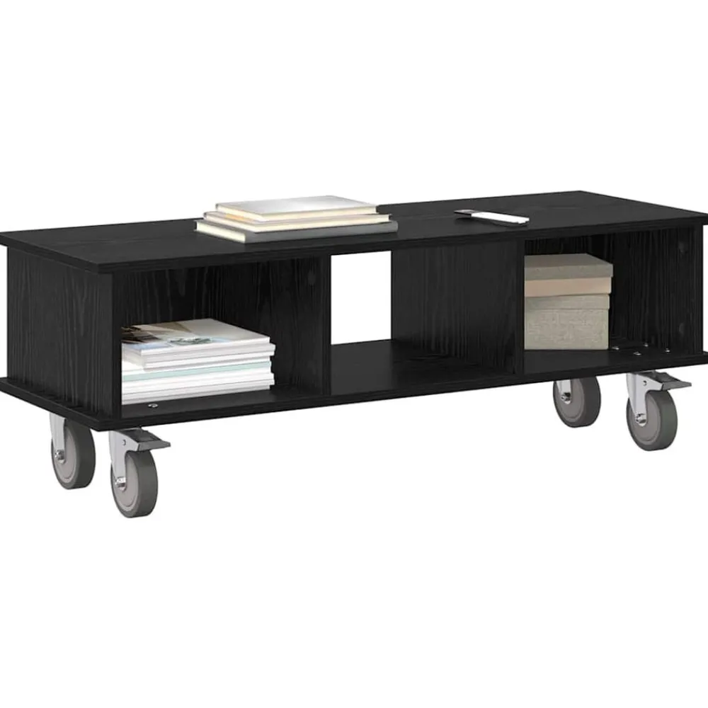 vidaXL Muebles Tv-Soporte de TV 100 x 35 x 35 cm Madera de ingeniería
