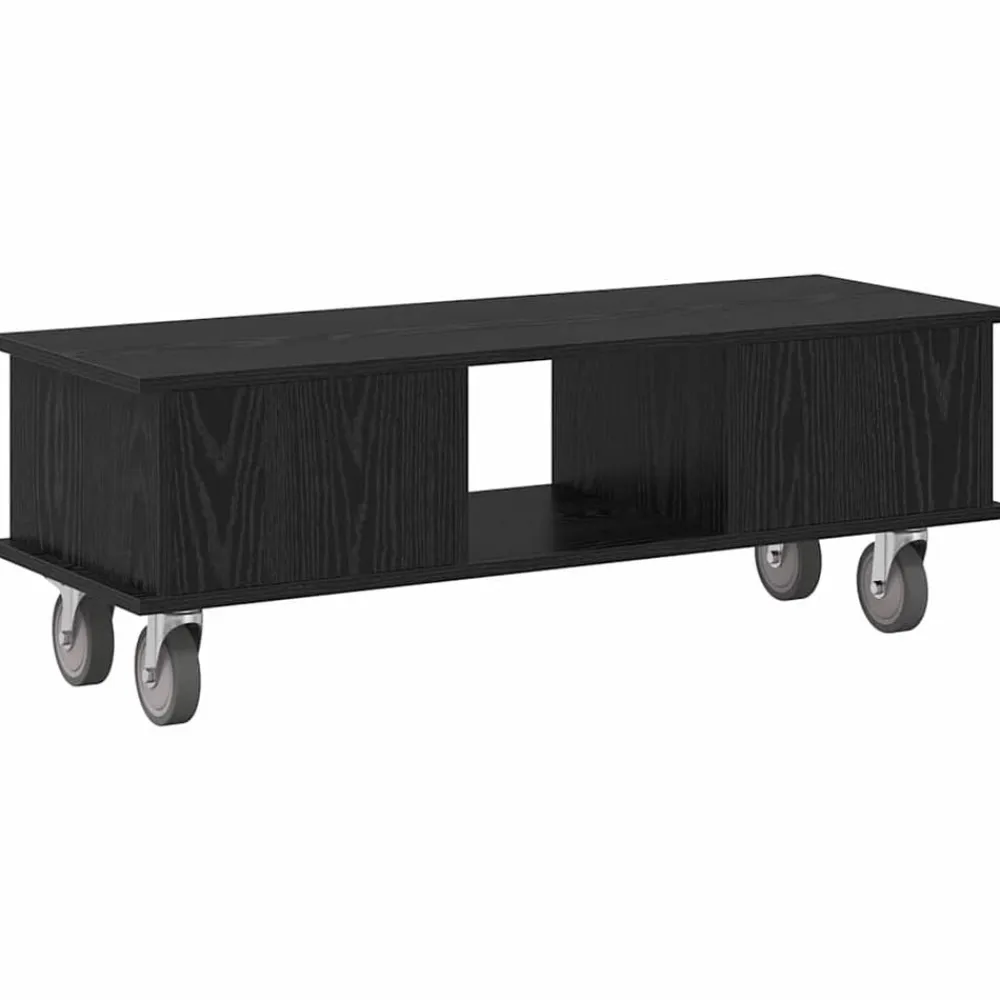vidaXL Muebles Tv-Soporte de TV 100 x 35 x 35 cm Madera de ingeniería