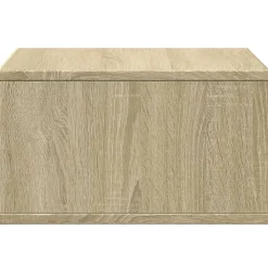 vidaXL Electrónica-Soporte impresora madera ingeniería 49x40x22,5 cm