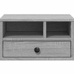 vidaXL Electrónica-Soporte impresora madera ingeniería 40x32x22,5 cm