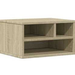 vidaXL Soporte impresora madera ingeniería 40x32x22,5 cm Roble Sonoma