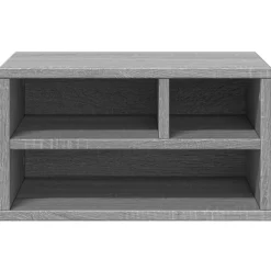 vidaXL Electrónica-Soporte impresora madera ingeniería 40x32x22,5 cm