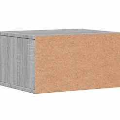 vidaXL Electrónica-Soporte impresora madera ingeniería 40x32x22,5 cm