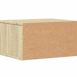 vidaXL Soporte impresora madera ingeniería 40x32x22,5 cm Roble Sonoma New