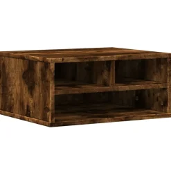 vidaXL Electrónica-Soporte impresora madera ingeniería 49x40x22,5 cm