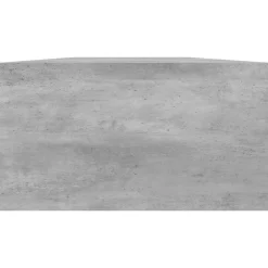 vidaXL Soporte mesa para pantalla contrachapada hormigón 100x24x13cm Gris hormigón Hot