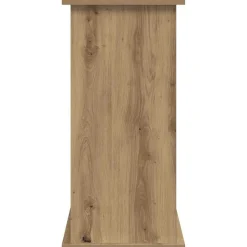 vidaXL Productos Para Mascotas-Soporte para acuario de roble artesanal, 81 x 36 x 73 cm, madera de ingeniería