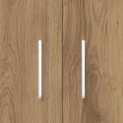 vidaXL Productos Para Mascotas-Soporte para acuario de roble artesanal, 81 x 36 x 73 cm, madera de ingeniería