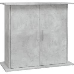 vidaXL Soporte para acuario de hormigón gris 81x36x73 cm de madera sintética Gris hormig&oacute;n Hot