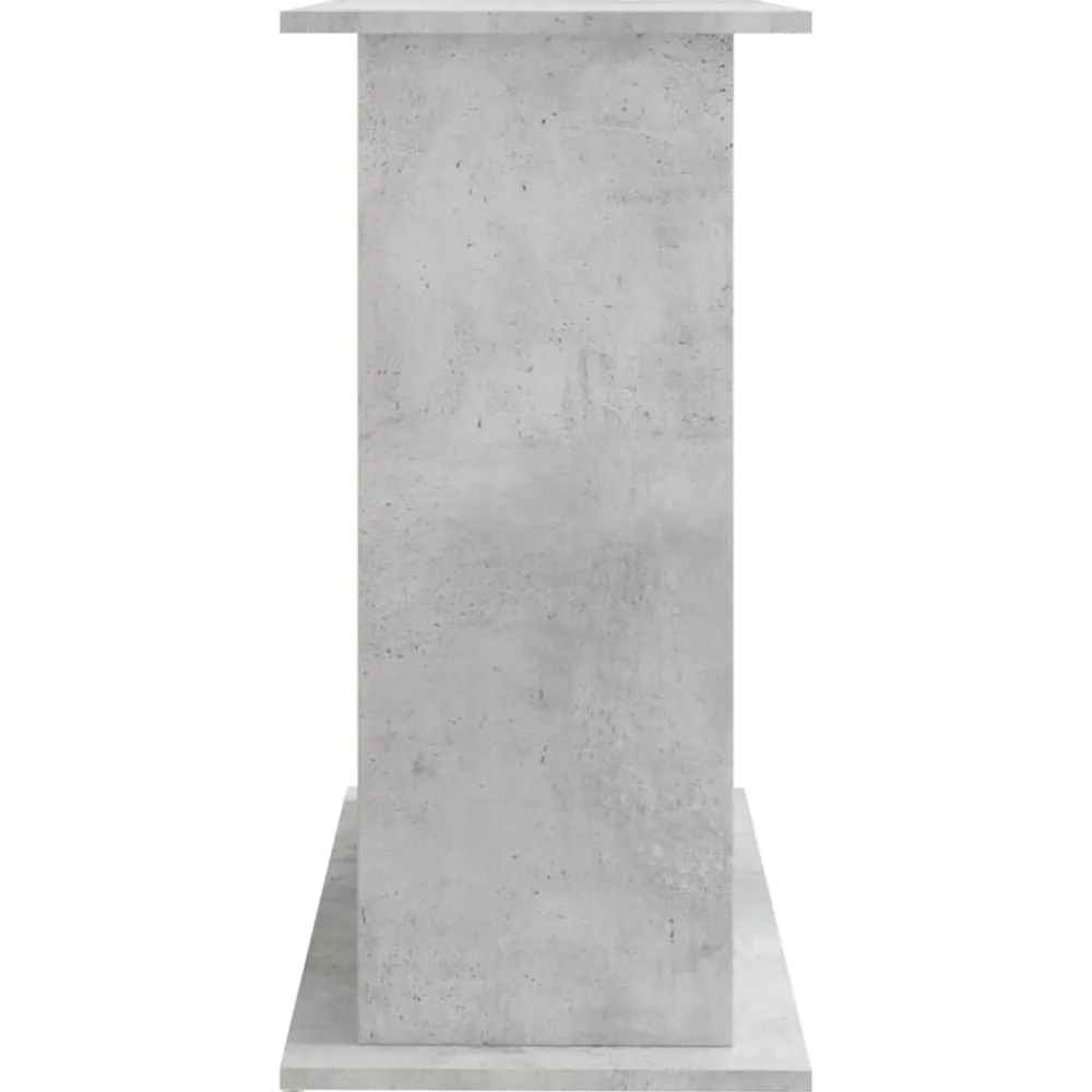 vidaXL Soporte para acuario de hormigón gris 81x36x73 cm de madera sintética Gris hormigón Hot