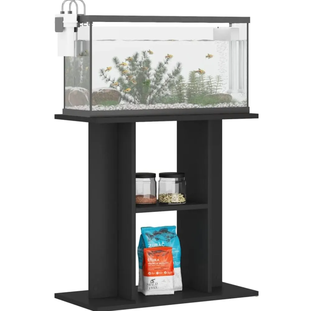 vidaXL Productos Para Mascotas-Soporte para acuario madera de ingeniería 60x30x60 cm