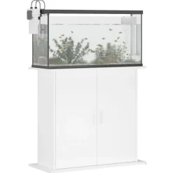 vidaXL Productos Para Mascotas-Soporte para acuario madera de ingeniería 81x36x73 cm