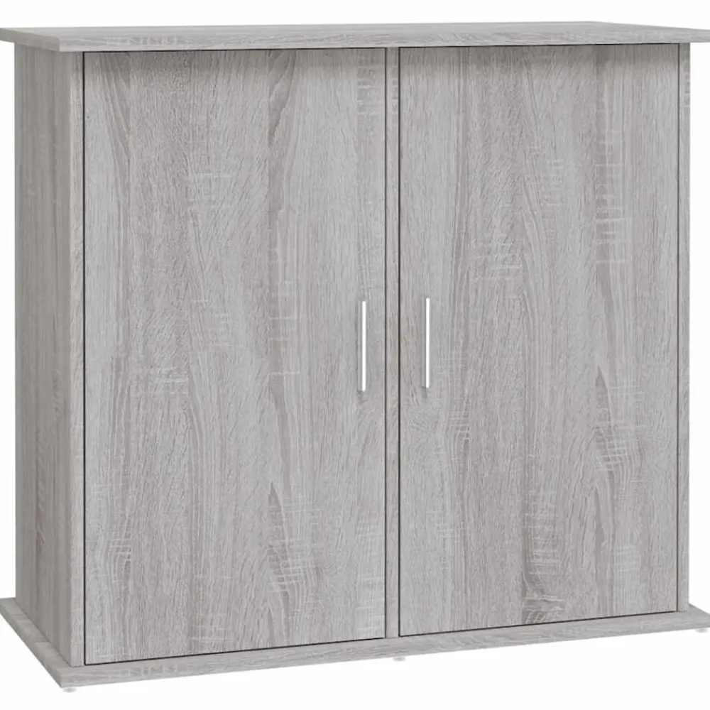vidaXL Soporte para acuario madera ingeniería 81x36x73 cm Gris sonoma Best