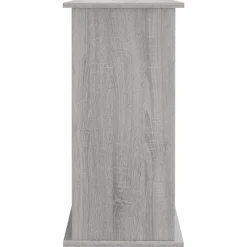 vidaXL Soporte para acuario madera ingeniería 81x36x73 cm Gris sonoma Best