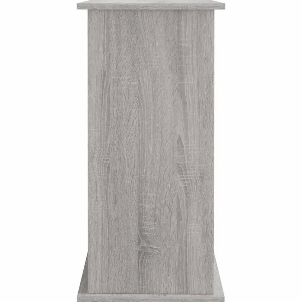 vidaXL Soporte para acuario madera ingeniería 81x36x73 cm Gris sonoma Best